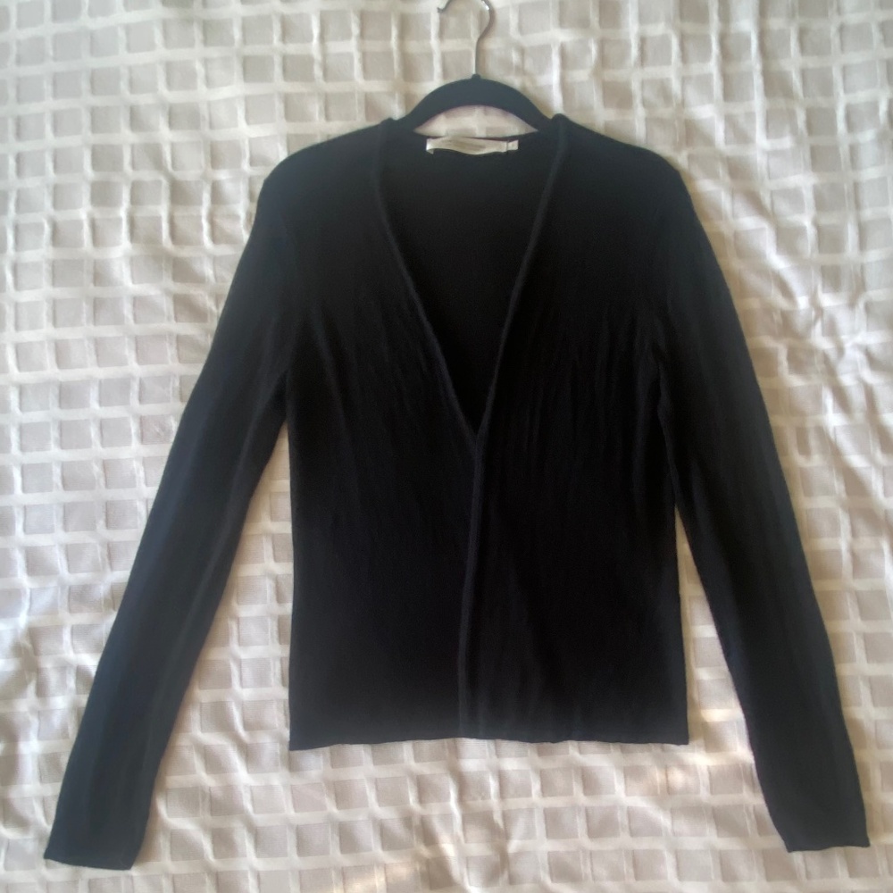 Black Cardigan Contemporaine from Simons Excellent condition